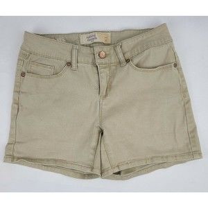 Natural Treads by NJ Women's (4) Beige Khaki Shorts